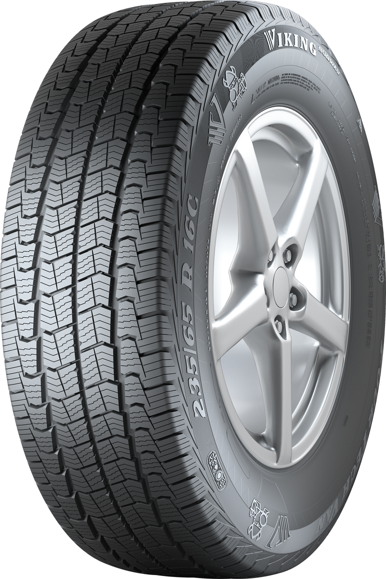 Set 4 pezzi Viking Norway 195/75 R16C 107/105R 8PR FOURTECH VAN pneumatici all s