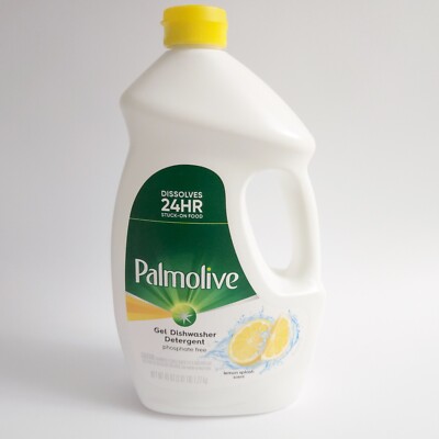 Palmolive Gel Dishwasher Detergent Phosphate Free Lemon Splash Scent 45 oz Eco