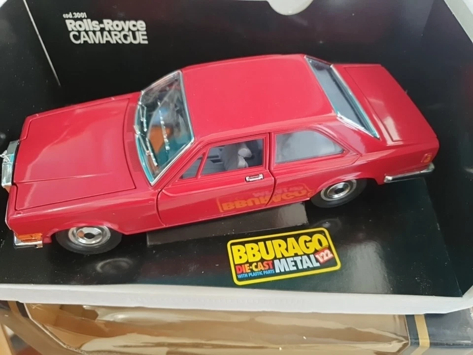 MODELLINO ROLLS ROYCE CAMARGUE 1:22 BURAGO - Immagine 2 di 4