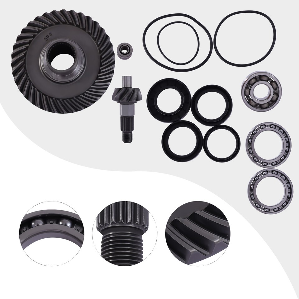 For Honda Fourtrax TRX300FW Rear Differential Ring Pinion Gear & Bearing 198800 eBay