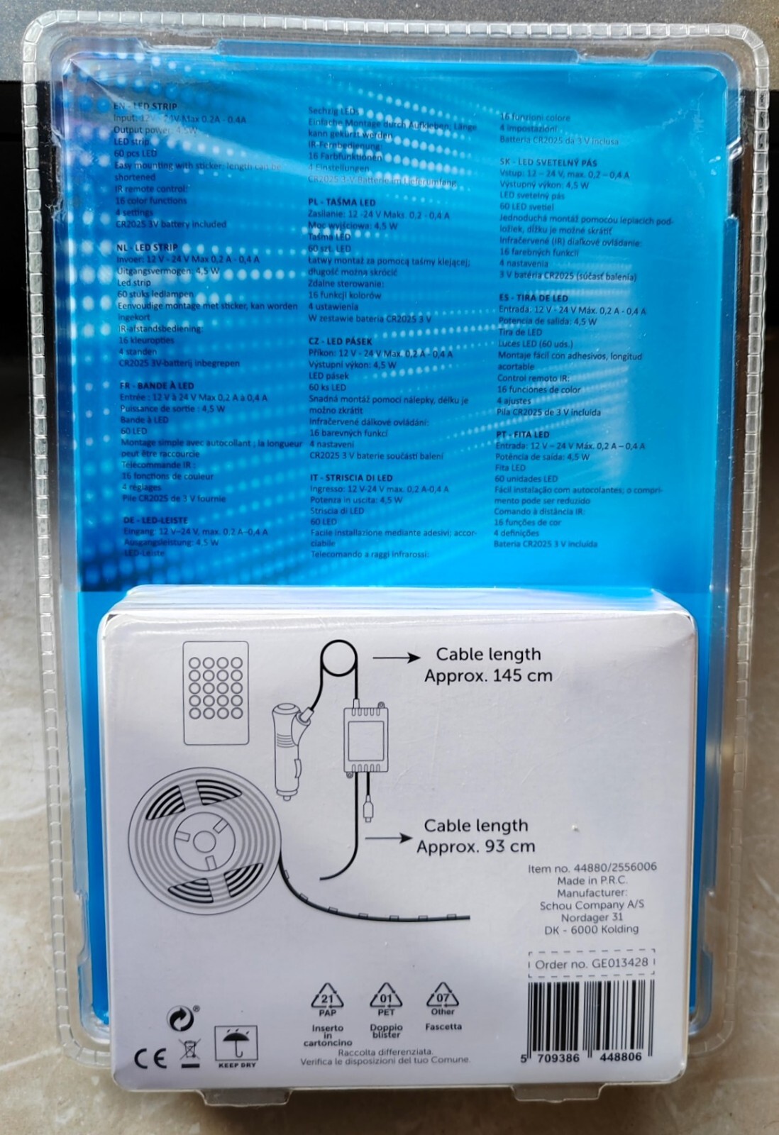 LKW Lastwagen Truck LED Streifen RGB Innenraumbeleuchtung 24V 