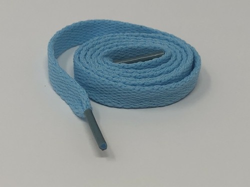 Pair Flat Coloured Shoe Laces Short Long Kids Adult Trainer 8mm Wide, Boot Tie - Picture 13 of 16
