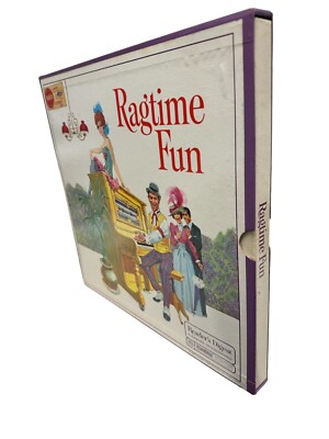Reader's Digest Ragtime Fun 4 Record Box Set RDA 70-A RCA 1968 Mint