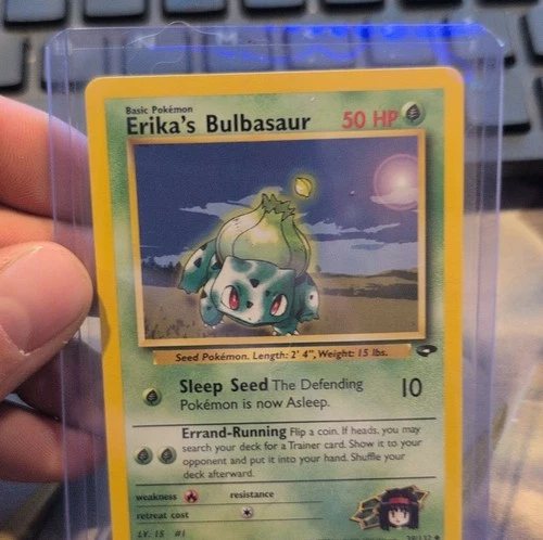 New ListingErika's Bulbasaur Gym Challenge 39/132 Uncommon 1st Edition 50HP English