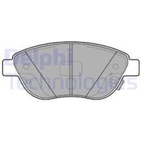 Delphi BremsbeläGe Bremsbelegsatz Vorne System Bosch FüR Fiat 500L