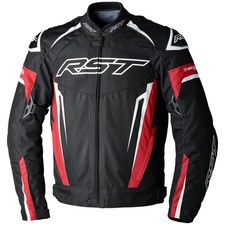 RST Tractech Evo 5 Waterproof Motorcycle Jacket CE Sports Touring Thermal Black