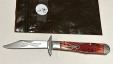 Case XX Pocket Knife 611 1/2 L Stainless Steel Blade 3 Dot Jigged Bone Handle S5