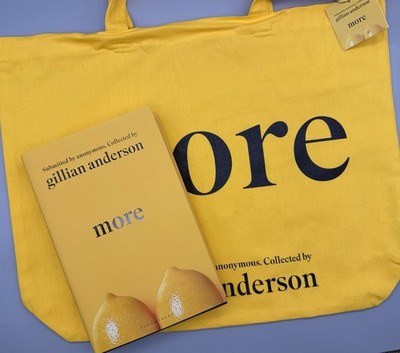 SIGNED  - More By Gillian Anderson New 1st Edition Hardback FREE BAG