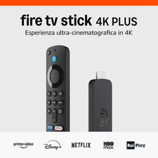 Fire TV Stick 4K plus Di , Dispositivo per Lo Streaming Con Supporto per Wi-Fi 6
