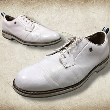 FootJoy DryJoys Premiere Series Golf Shoes Men's Size 12 M White Leather 53986