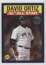 2021 Topps 1986 Topps All-Star Baseball Blue David Ortiz #86AS43 HOF 6i2