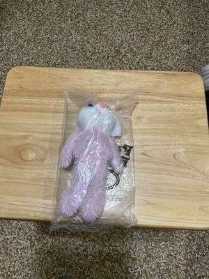 Funkey Bunnies Rabbit Plush Toy Pink Bunny Stuffed Animal Vintage