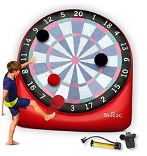 Games - Inflatable Giant Kick Darts 15 Ways to Play - Jumbo Giant - 6ft