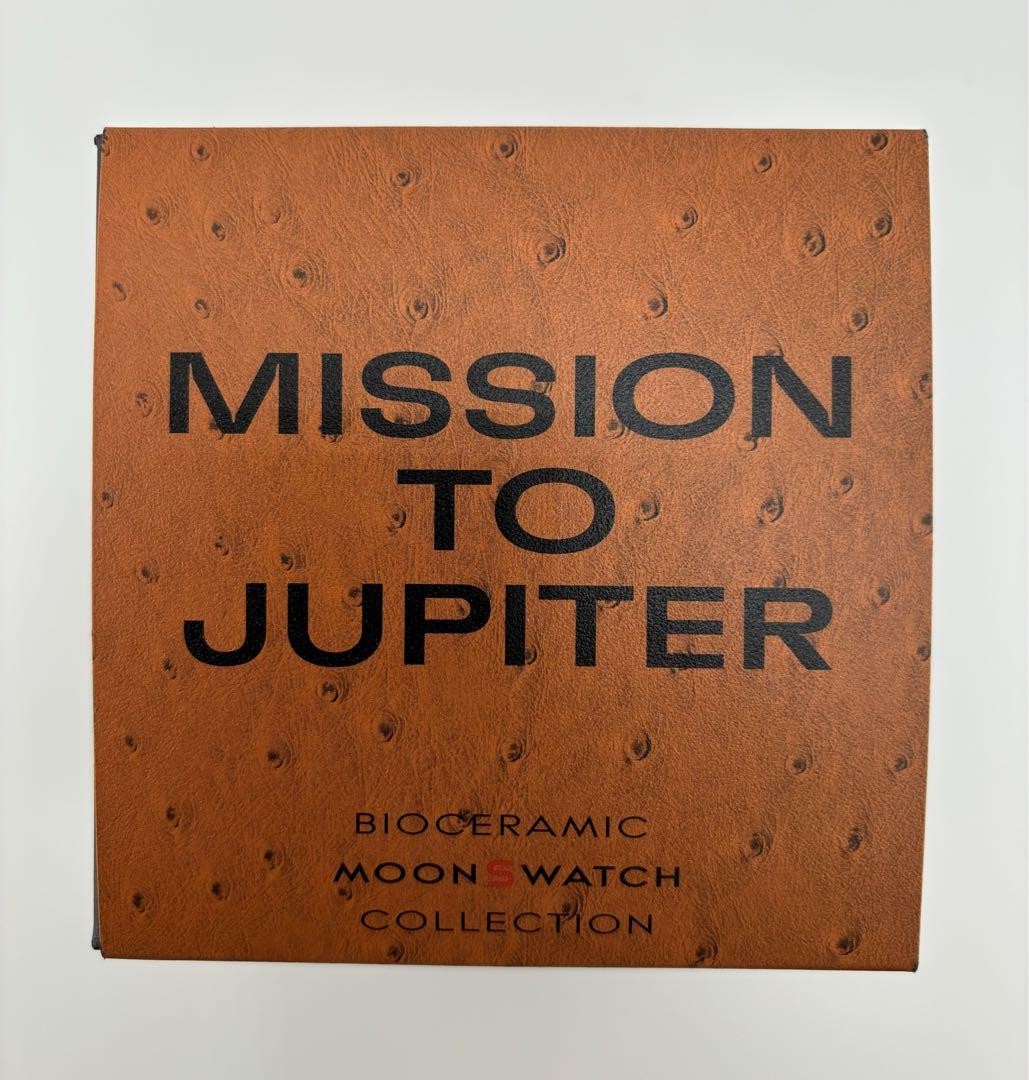 OMEGA x Swatch Mission to Jupiter w/ Ostrich Strap Bioceramic