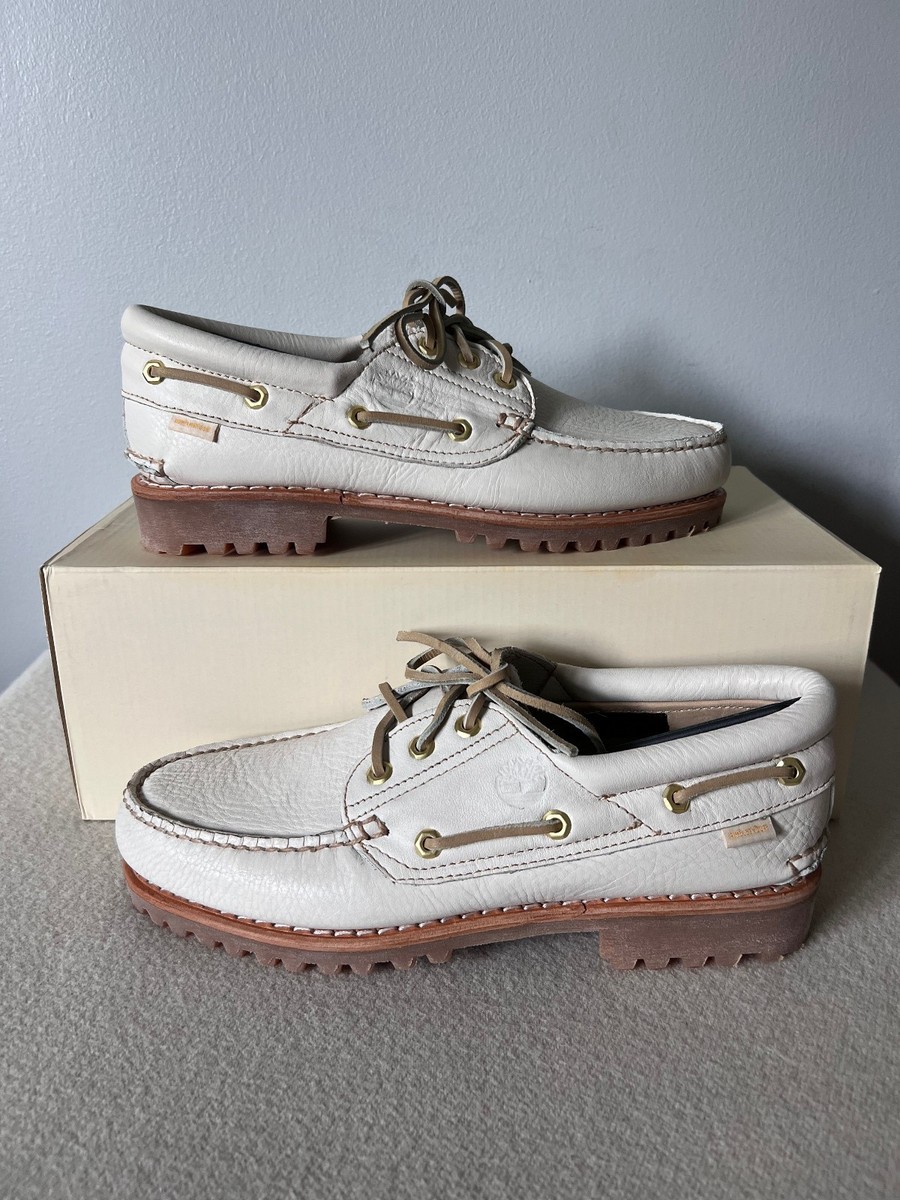 Aime Leon Dore x Timberland 3 Eye Classic Lug Boat Shoes