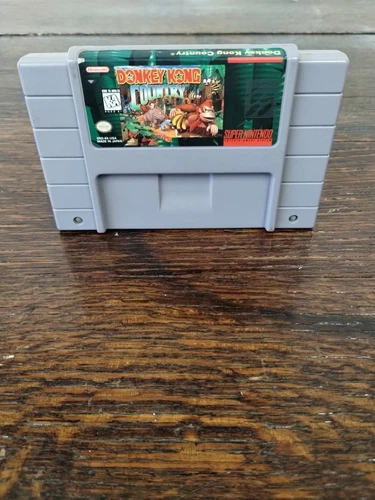 Donkey Kong Country (Super Nintendo SNES, 1994) Authentic Tested Cart Only