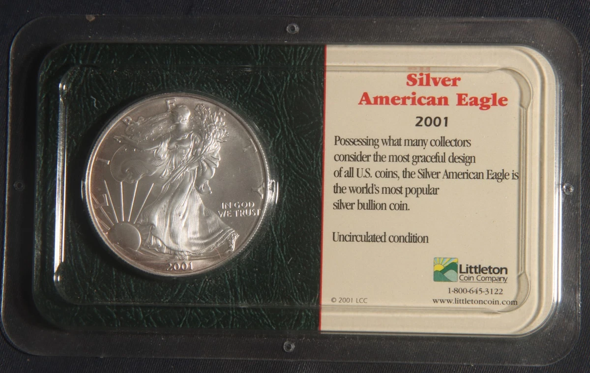 American Eagle 2001 Silver Bullion Coins for sale | eBay