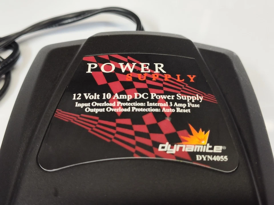 12 Volt 10 Amp DC Dynamite DYN4055 Power Supply with Overload Protection - Image 3 of 4