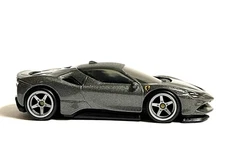 Hot Wheels New Recolor 2025 SF 90 Stradale Ferrari Unspun W/Any Good Real Riders
