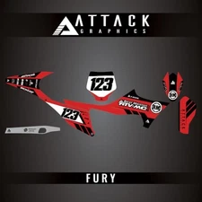 Attack Graphics Custom Renegade Complete Bike Graphics Kit for Stark Future Varg