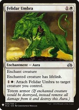 Light Play, English MTG Regular Felidar Umbra Mystery Booster / The List Magic t