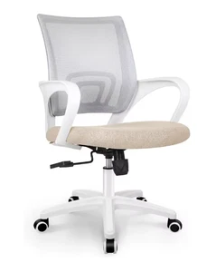 Ergonomic Mesh chaise de bureau Beige Fabric.