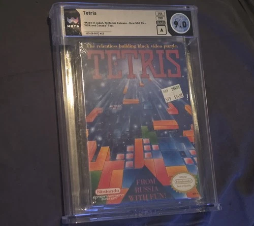 Tetris NES Sealed WATA Graded 9.0/A - Grail Game
