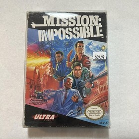 Mission: Impossible (Nintendo Entertainment System, 1990) NES COMPLETE CIB