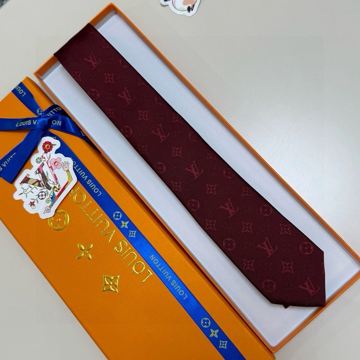 Louis Vuitton Red Ties for Men for sale | eBay