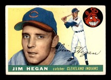 1955 Topps #7 Jim Hegan   VG/VGEX X2984664