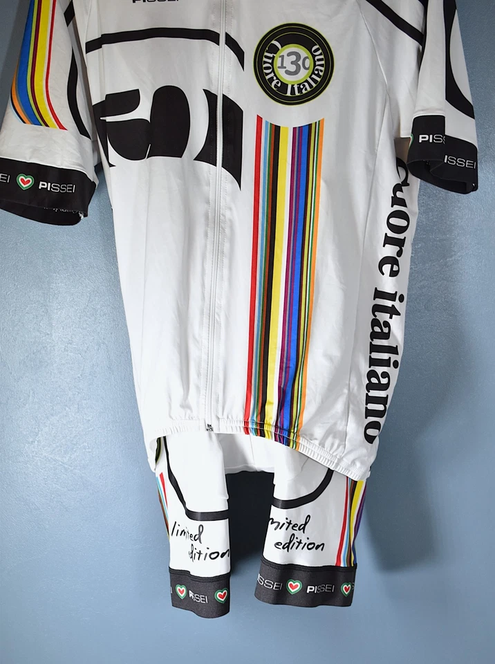 Pissei 骑行短袖骑行套装男式大码汗布/短裤小号 — 第 4/4 张图片