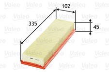 Luftfilter VALEO 585078 Filtereinsatz für PEUGEOT CITROËN C2 SW C3 1007 PARTNER