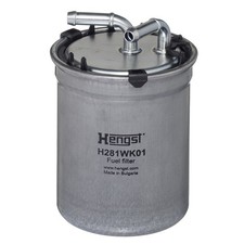 Kraftstofffilter HENGST FILTER H281WK01 Leitungsfilter für VW POLO 5 6R1 6C1 4 2