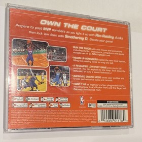 SEGA NBA 2K2 Sega Dreamcast 2001 E NTSC-U/C Online Play Multiplayer Manual