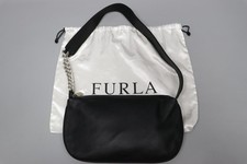 Borsa donna FURLA Hobo in pelle nera taglia S