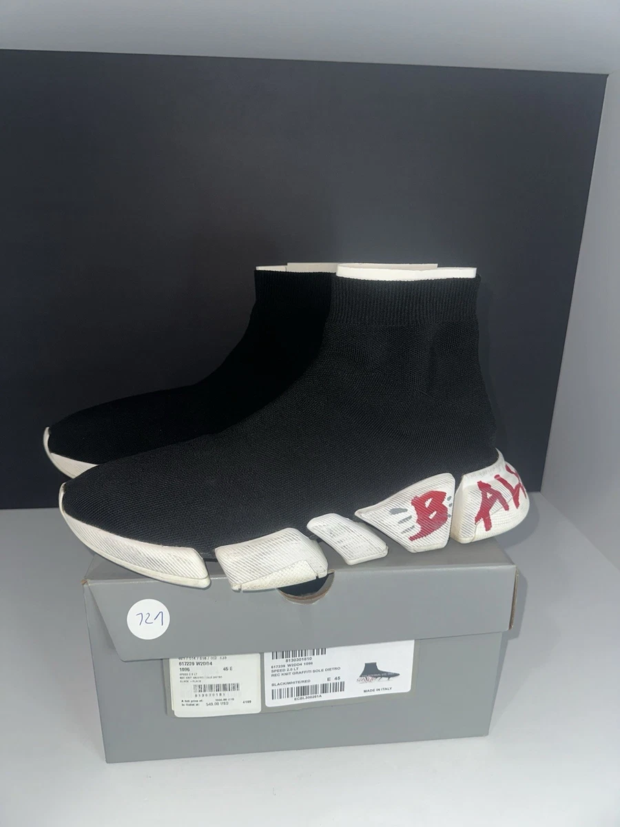 Balenciaga Speed 2.0 Sneaker Black for sale | eBay
