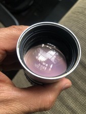 Elgeet 3 Inch 75mm F1.9 Telephoto Cine C Mount Lens 16mm Movie Camera Lens