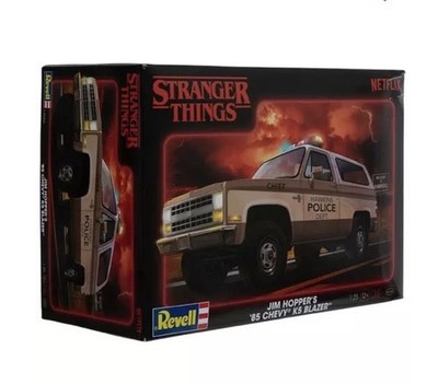 Reveal Stranger Things Jim Hopper's '85 Chevy K5 Blazer Model Kit (SEALED)