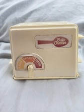 Vintage Betty Crocker Toy Toaster Plastic 5" Chilton Globe Pretend Play