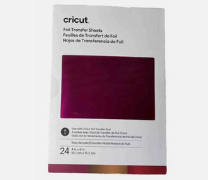 NEW Cricut Foil Transfer Sheets - Ruby Sampler