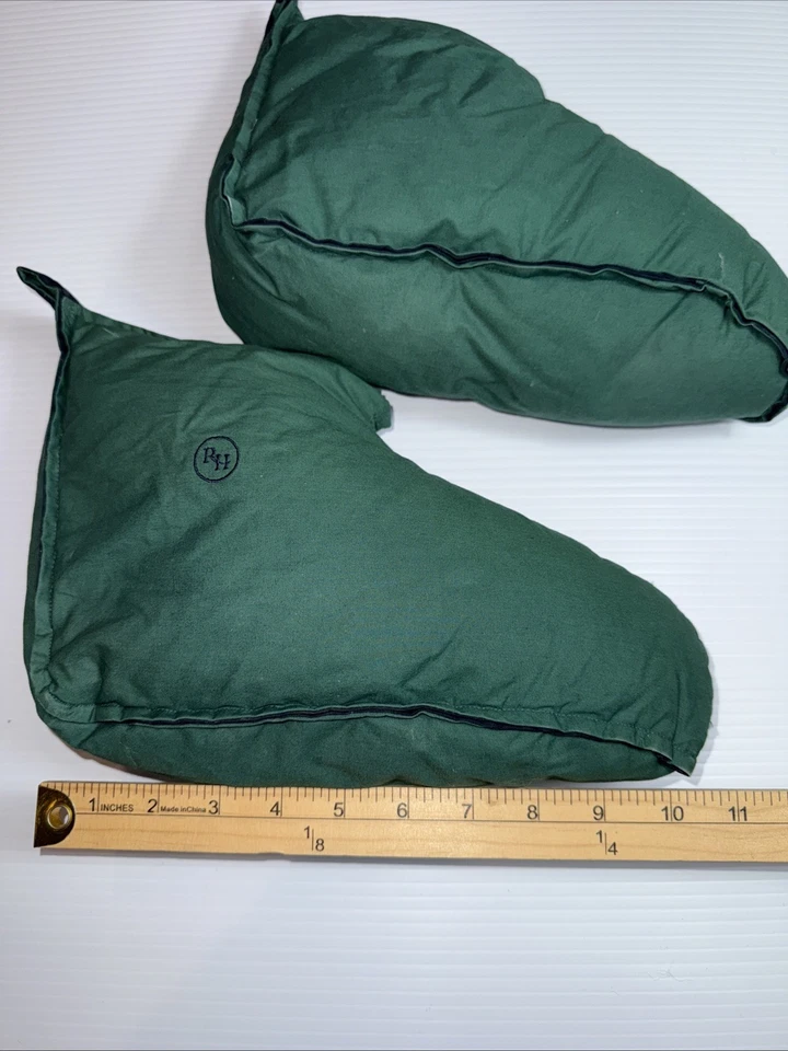 Restauración Hardware Plumas de Pato Pie Edredón Zapatillas Botines Verde S/M Foto 4 de 4