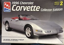 1996 Corvette Model Kit 1:25 Scale Collector Edition AMT ERTL SEALED In Open Box