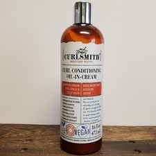 CURLSMITH Curl Conditioning Oil-in-Cream Leave In Curly /Coily Hair - 16 oz.