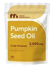 Micro Ingredients Pumpkin Seed Oil 3000mg Saw...