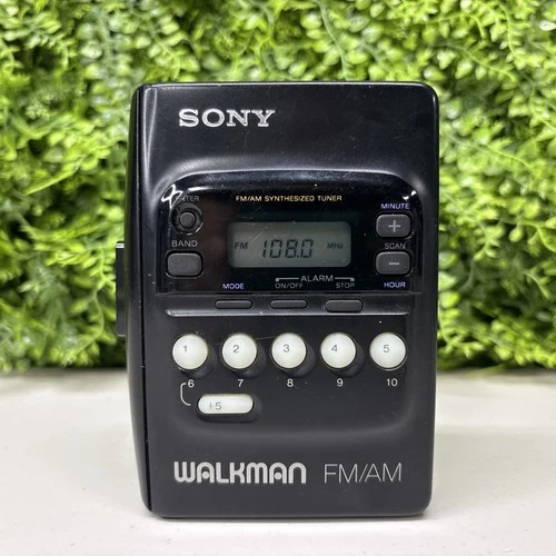 Sony Walkman WM-FX20 Cassette Player with Belt Clip *Radio Works Player Doesn't*