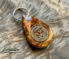 Jaguar Growler XK8,XKR,XJ8,XJ6,XKE,XK140,XK150,3.8S Key Ring, Keychain, Key Fob