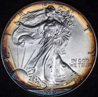 1993 American Silver Eagle - Toned - ✪COINGIANTS✪