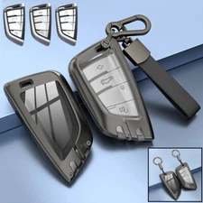 Zinc Alloy TPU Car Key Case Cover For BMW 2 3 5 6 7 X5M M5 X1 X2 X3 X4 X5 X6 X7