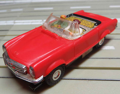 Faller AMS 4851 - Mercedes 230 SL Cabrio mit Verkehrsgetriebe Blockmotor #EBS667