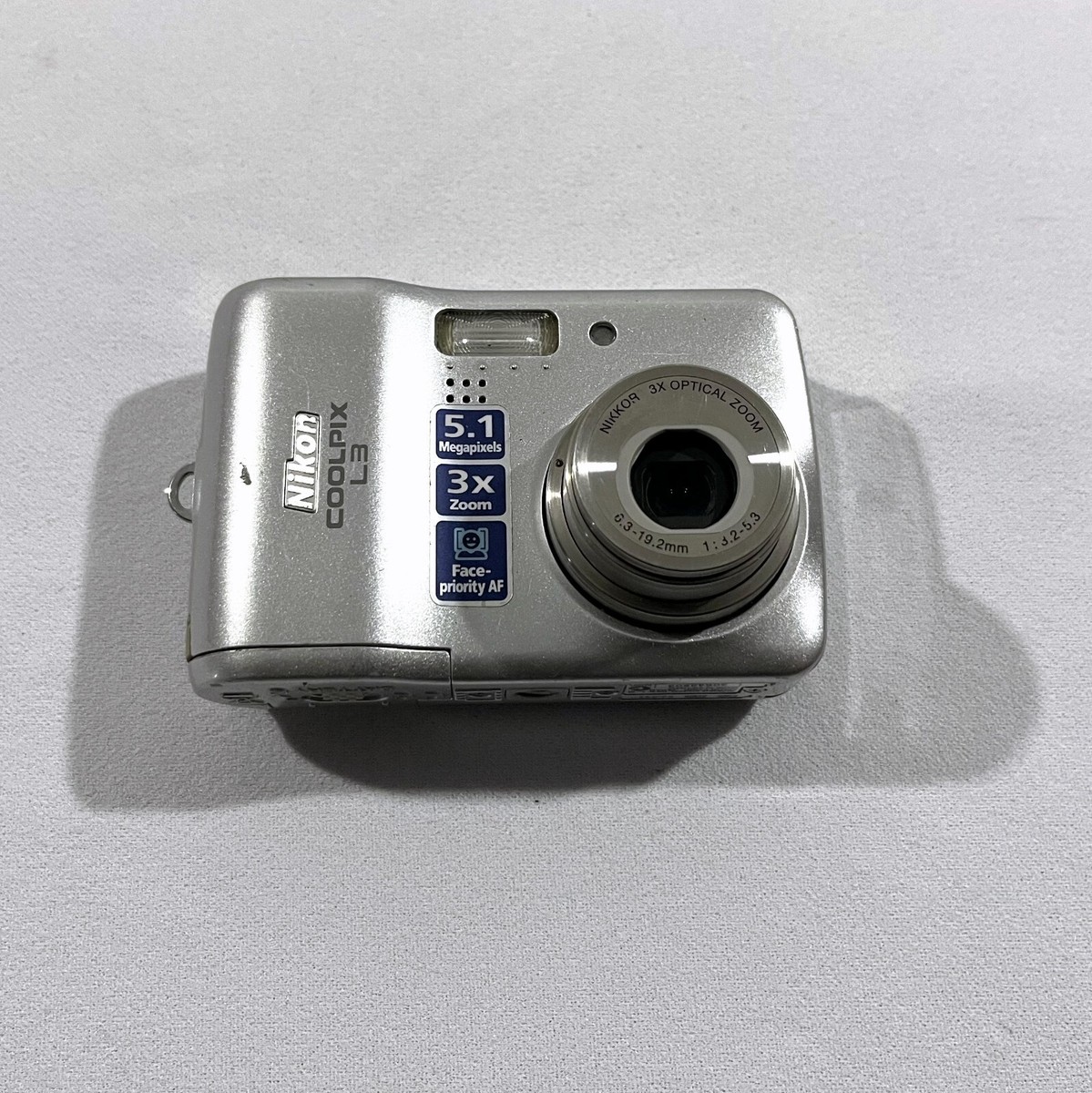 Nikon Coolpix L3 5.1MP Digital Camera 3x Optical Zoom PARTS Nikon Coolpix L3 5.1MP Digital Camera 3x Optical Zoom PARTS